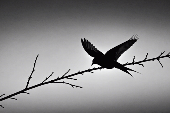 discover the captivating elegance of the graceful black and white silhouette of the swallow, a migratory bird. delve into the beauty of nature as you explore the elegant flight and striking contrast of this exquisite avian species.